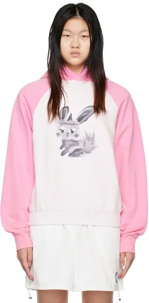 Худи Off-White & Pink Rabbit We11done