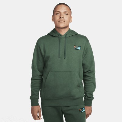 Худи Nike Club Fleece, цвет Fir/Fir