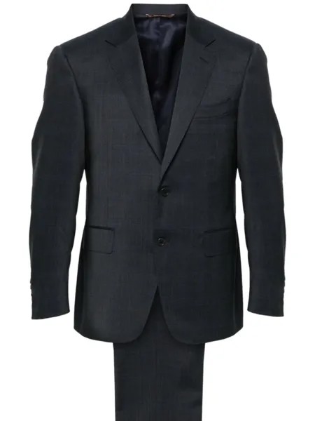 Canali костюм в клетку, синий