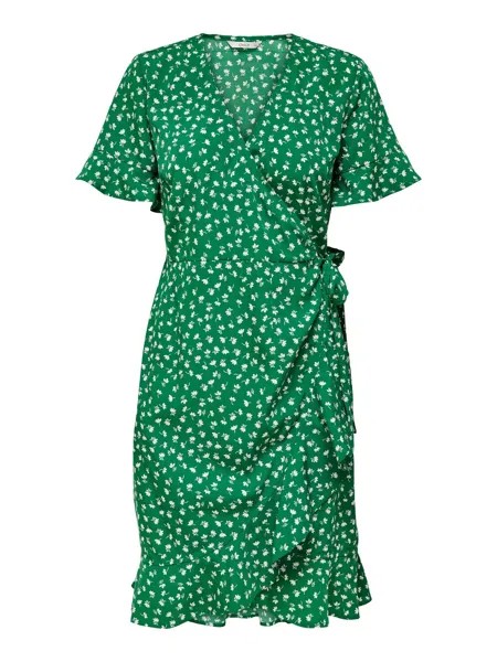 Летнее платье ONLY Olivia, зеленый