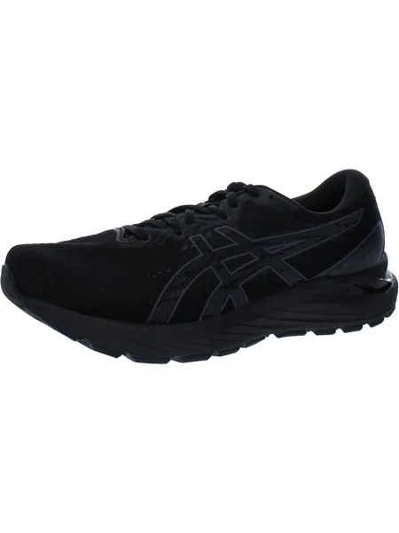 Мужские кроссовки для бега с сеткой Gel Cumulus 23 ASICS, цвет Black/Graphite Grey