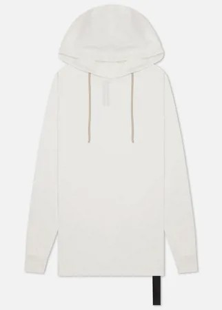 Мужская толстовка Rick Owens DRKSHDW Phlegethon Pullover Hoodie, цвет белый, размер S