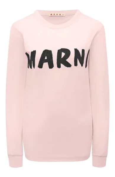 Хлопковый лонгслив Marni