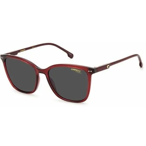 Солнцезащитные очки CARRERA, квадратные, красный