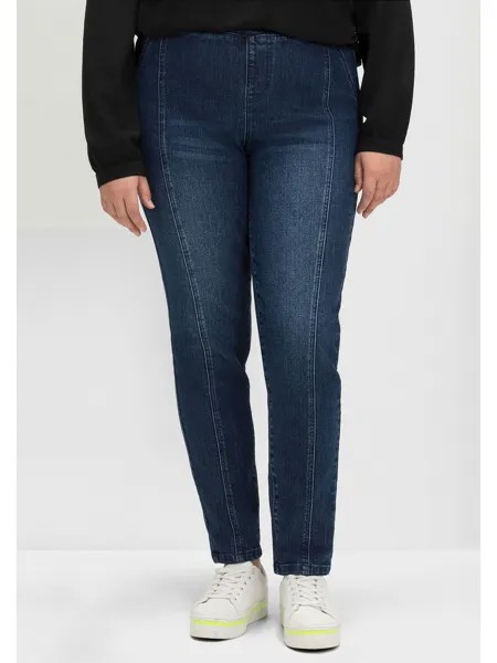 Джинсы sheego, цвет dark blue Denim