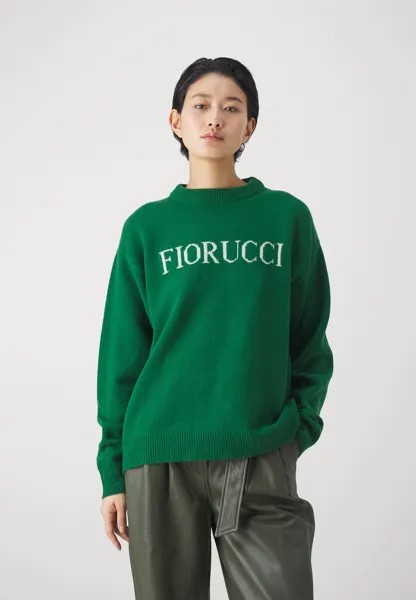 Джемпер HERITAGE LOGO Fiorucci, зеленый