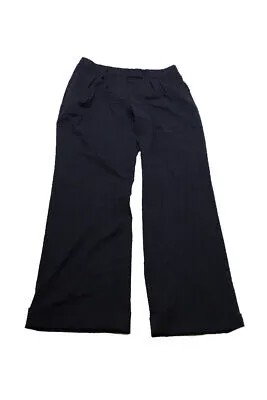 Темно-синие расклешенные брюки Tahari Asl 8