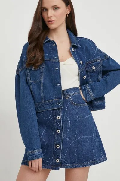 Джинсовая куртка Pepe Jeans, темно-синий