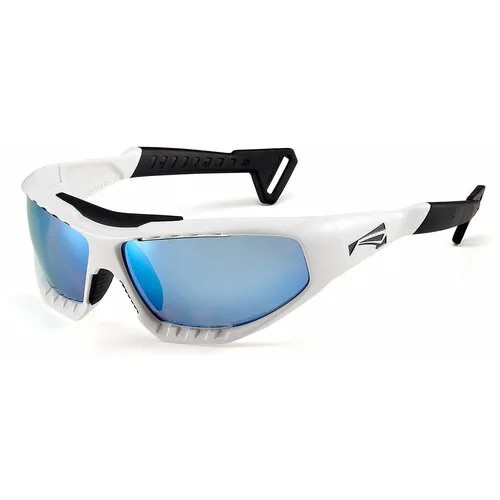 Солнцезащитные очки LiP Sunglasses LiP Surge / Gloss White - Black / PC Polarized / VIVIDE™ Ice Blue, белый