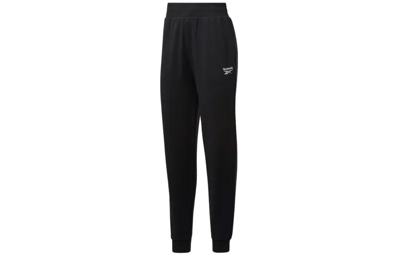 Трикотажные спортивные штаны женские черные Reebok