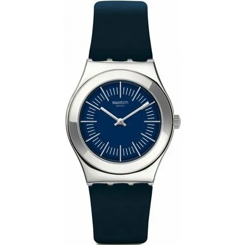 Наручные часы swatch, черный, синий