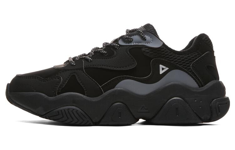 Кроссовки PEAK Chunky Sneakers Women's Low-top Black, черный