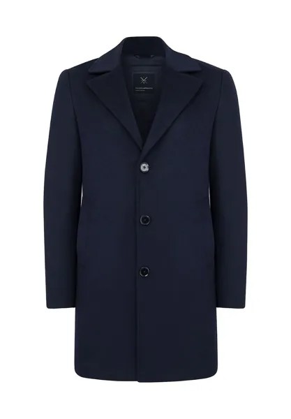 Короткое пальто Pako Lorente, темно-синий