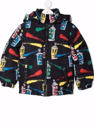 Stella McCartney Kids пальто с принтом