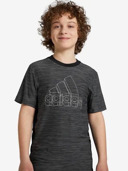 Футболка для мальчиков adidas, Черный
