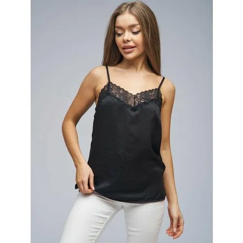 Топ Tezenis, размер 44, черный