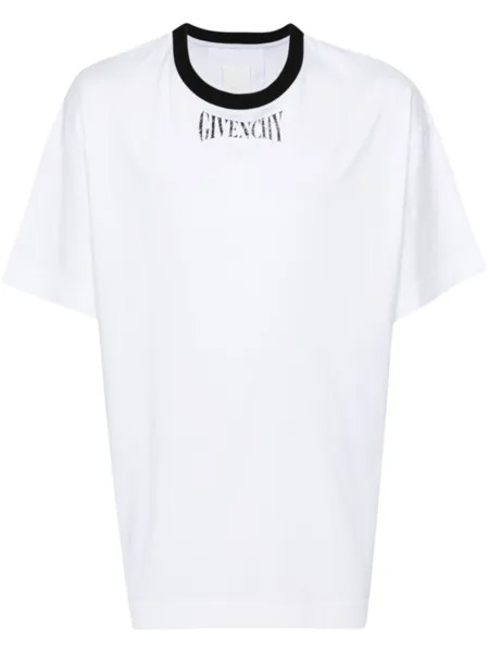 Givenchy футболка с логотипом, белый