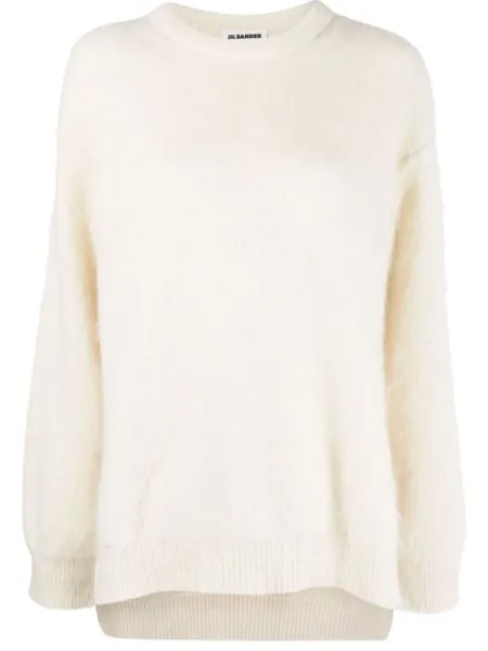 Jil Sander фактурный джемпер, нейтральный цвет