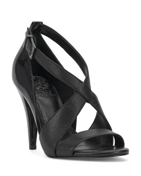 Женские босоножки Aleanna на высоком каблуке VINCE CAMUTO, цвет Black