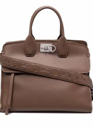 Salvatore Ferragamo сумка-тоут Studio среднего размера