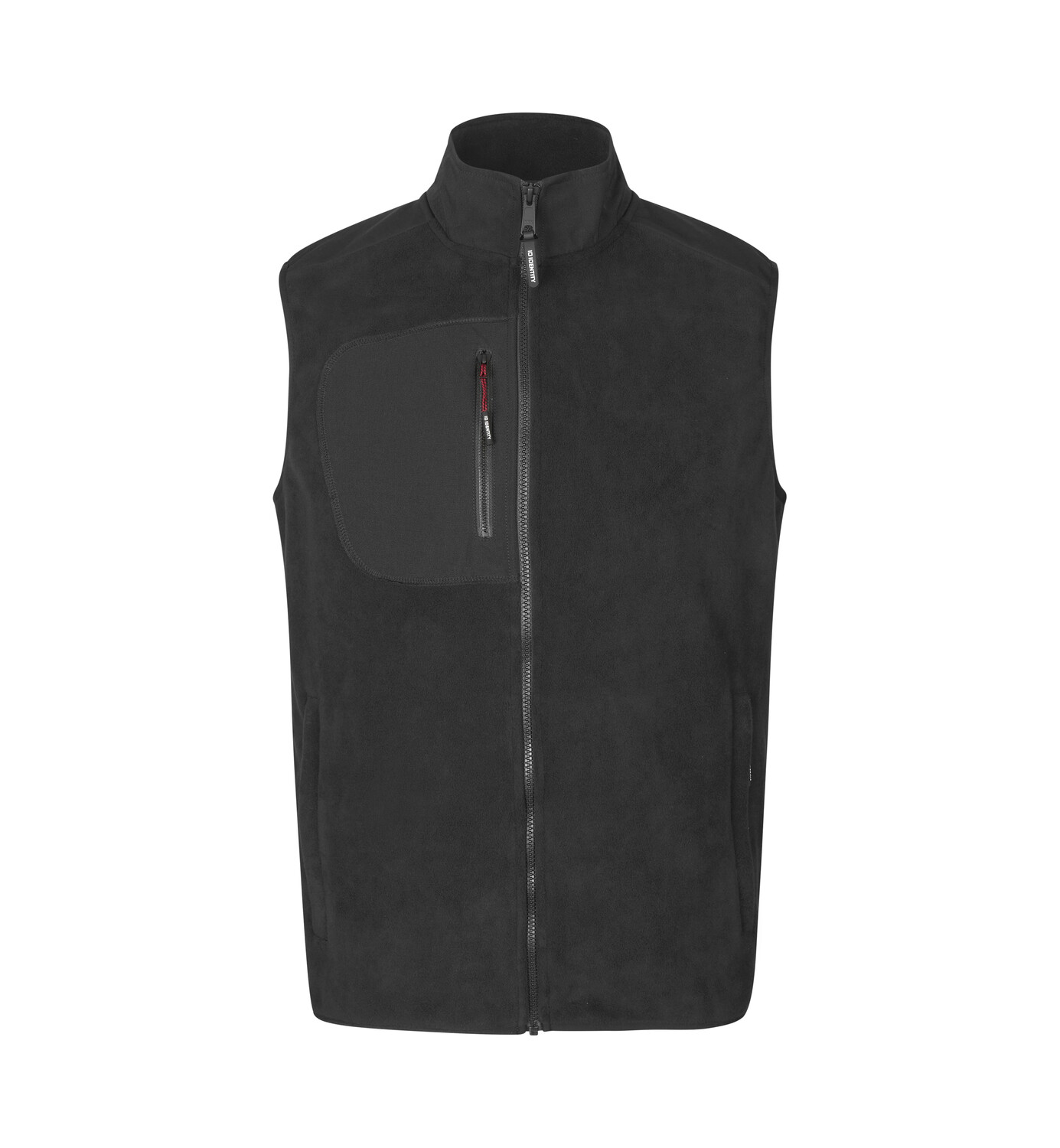 Утепленный жилет IDENTITY Fleece klassisch, черный