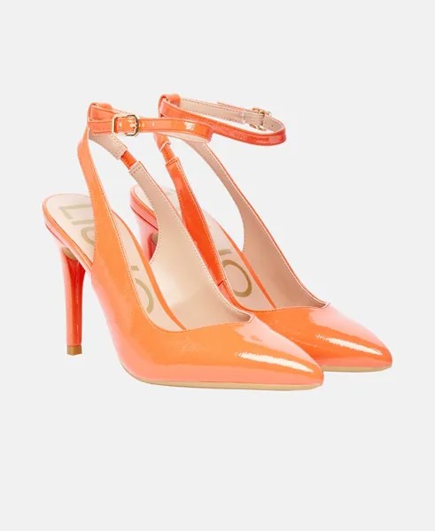 Туфли-лодочки с пяткой на пятке Liu Jo, оранжевый