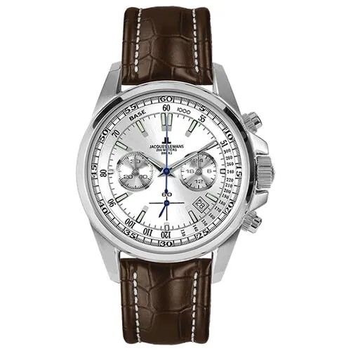 Наручные часы JACQUES LEMANS 1-1830B, серебряный