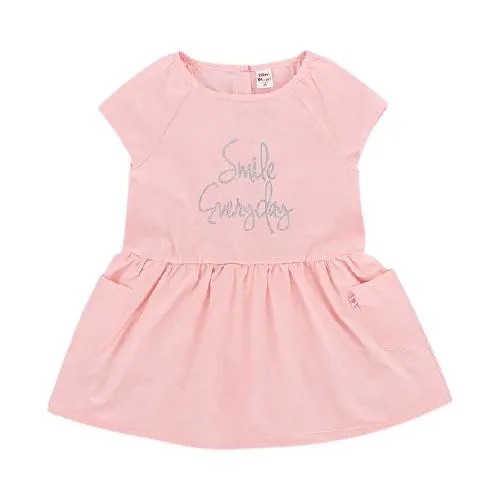 Платье Mini Maxi, размер 116, розовый, бежевый