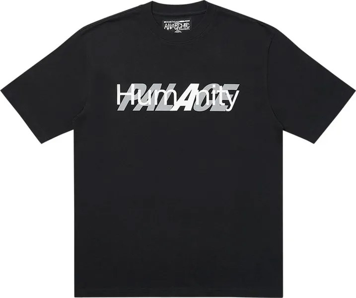 Футболка Palace Humanity T-Shirt 'Black', черный