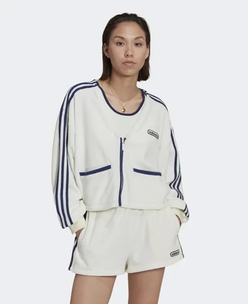 Кардиган adidas Originals, белый