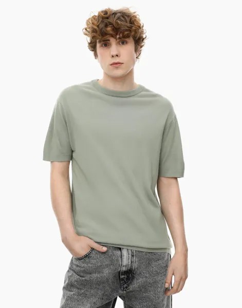 Футболка мужская Gloria Jeans BSW002092 зеленая S