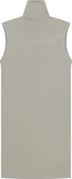 Футболка Fear of God Essentials Sleeveless T-Shirt Dress Seal, серый