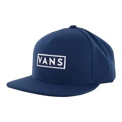 Кепка Snapback Vans Easy Box (платье синего/белого цвета), кепка для скейтбординга с 5 панелями