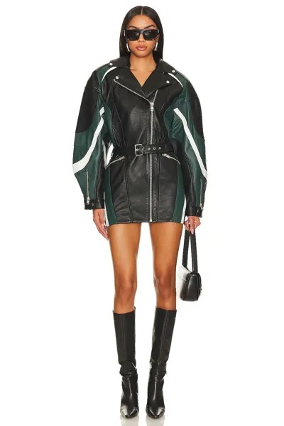 Платье LAMARQUE Harlee Biker, цвет Black, Green & White