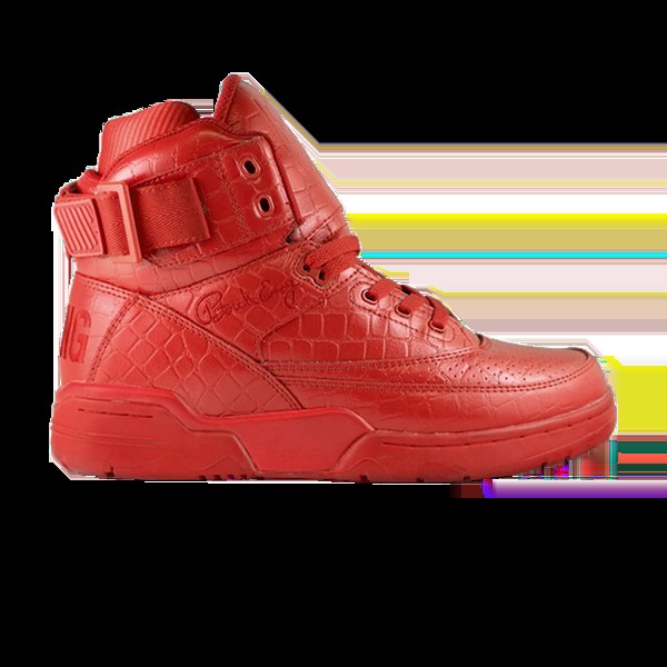Кроссовки Ewing 33 Hi 'Croc Skin', красный