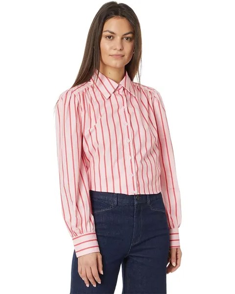 Рубашка English Factory Stripe Shirt, розовый