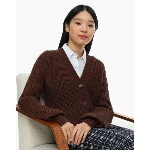 Кардиган Gloria Jeans, размер 146-152, коричневый