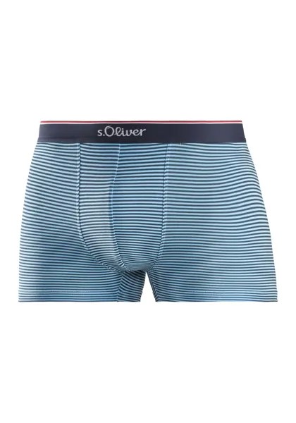 Боксеры S Oliver Boxer, цвет rot, gestreift, navy