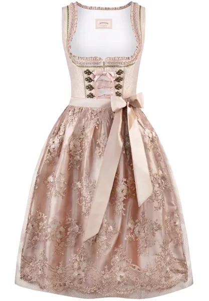 Широкая юбка в сборку STOCKERPOINT Loretta, розовый