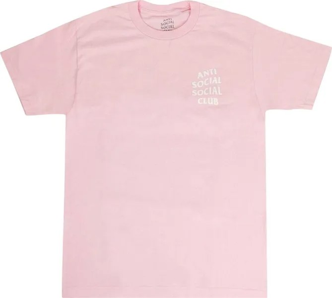Футболка Anti Social Social Club Cherry Blossom T-Shirt 'Pink', розовый