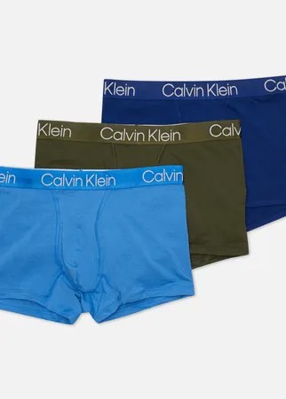 Комплект мужских трусов Calvin Klein Underwear 3-Pack Trunk, цвет комбинированный, размер S