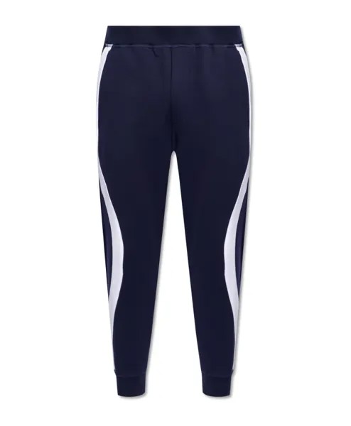 Хлопковые спортивные штаны Dsquared2, синий