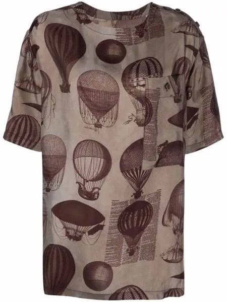 Uma Wang balloon-print T-shirt