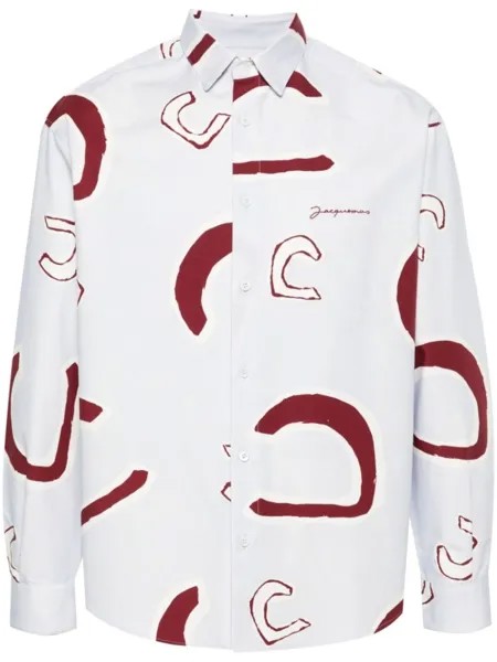 Jacquemus рубашка La Chemise Simon, синий