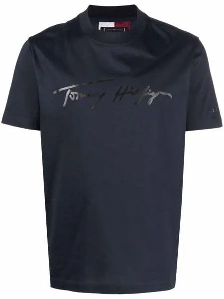Tommy Hilfiger logo-print cotton T-Shirt