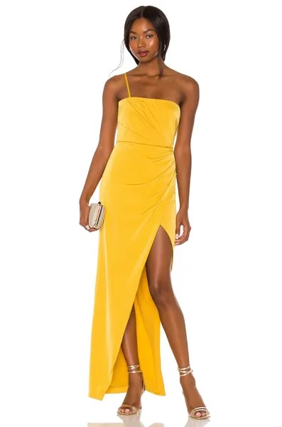 Платье NBD Magnus Gown, цвет Goldenrod