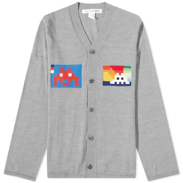 Джемпер Comme des Garçons SHIRT Invader Graphic Cardigan