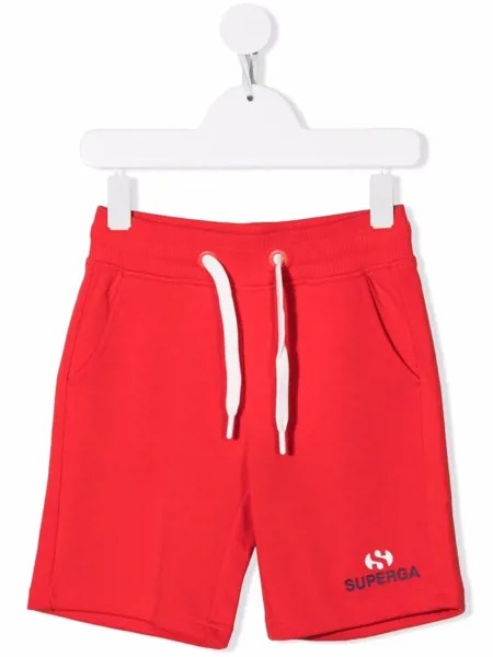 Superga Kids спортивные шорты с логотипом