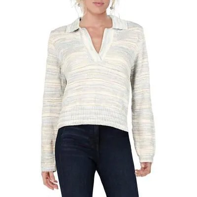 Jonathan Simkhai Женская серая текстурированная рубашка, пуловер, свитер, топ S BHFO 5650
