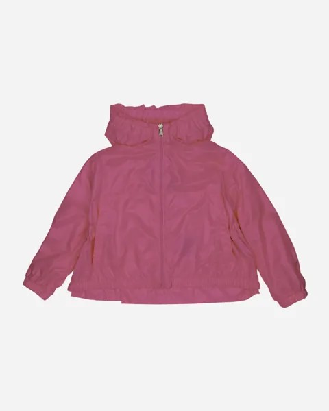 Ветрозащитная куртка Urbonas с капюшоном для девочек Moncler, цвет Pink Flambe